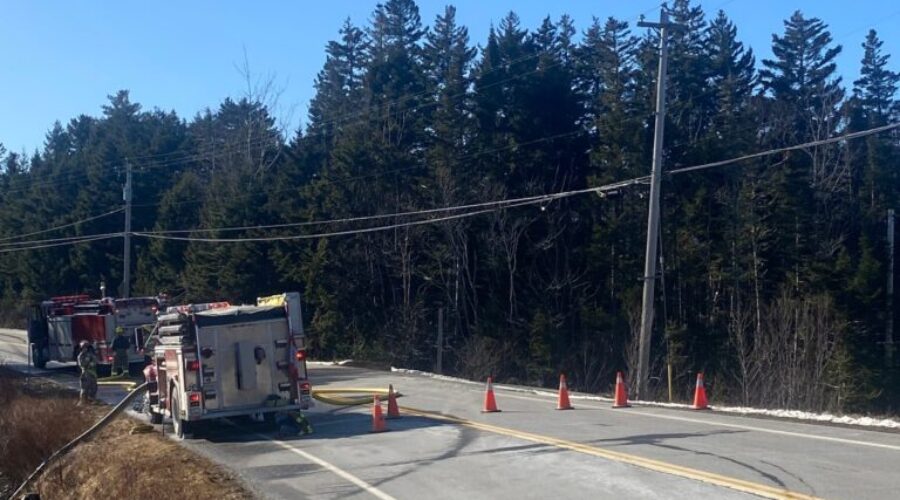 Highway 3 Closed Near Goat Lake As Firefighters Respond To House Fire