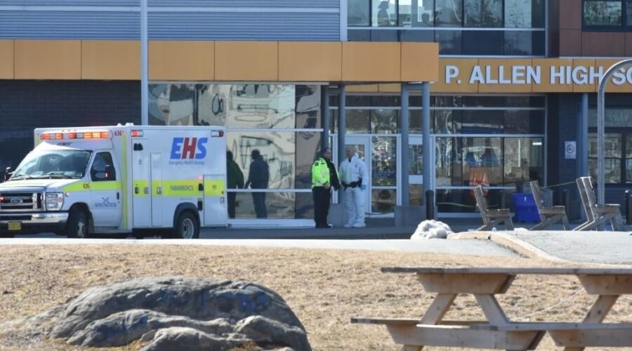 3 stabbed at Bedford high school, including 2 staff and suspect