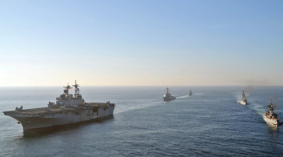 HMCS Montreal and NRU Motor Vessel, Asterix on Operation Projection to Indo-Pacific