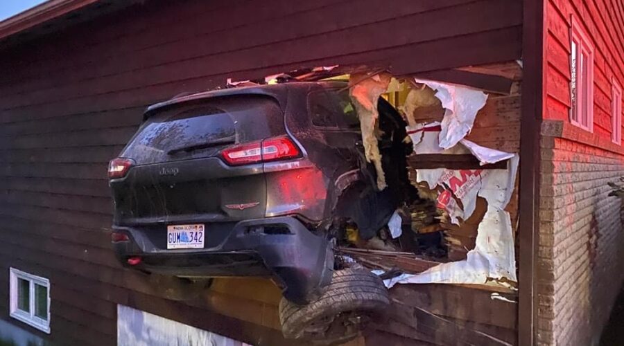 SUV crashes into home in Fall Fiver