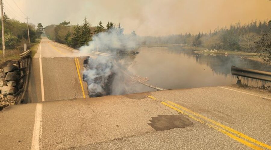 Bridge near Port Clyde re-opens after wildfire