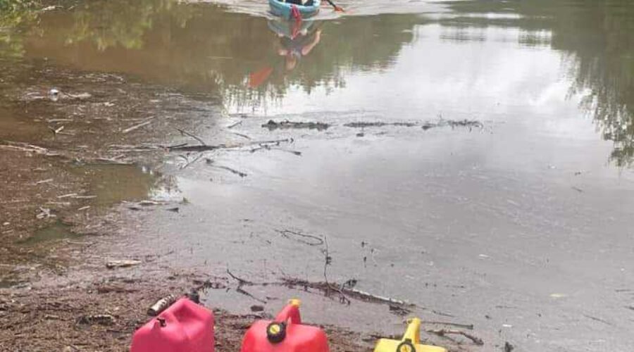 West Hants woman kayaks for supplies during flood