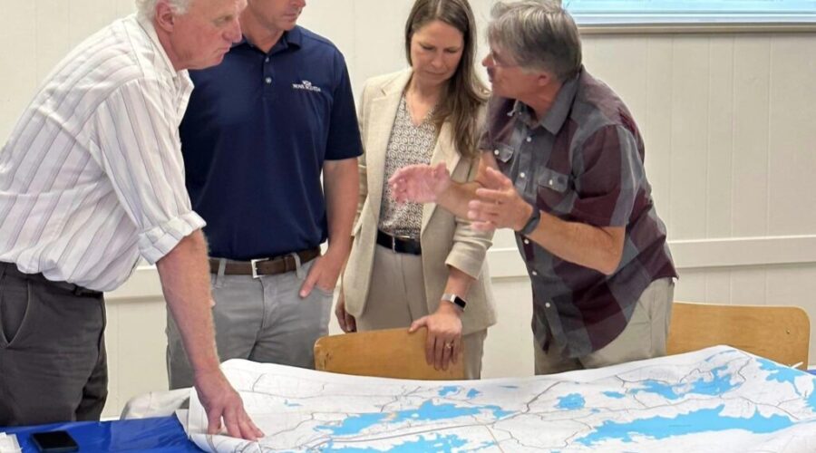 Premier Houston meets with HVC to discuss Fancy Lake flooding concerns