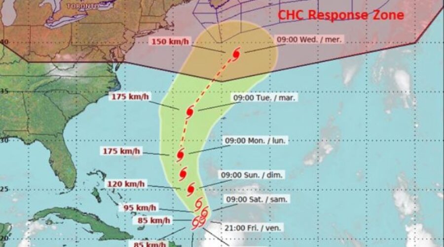 Hurricane Centre issues first bulletin on Tropical Storm Franklin