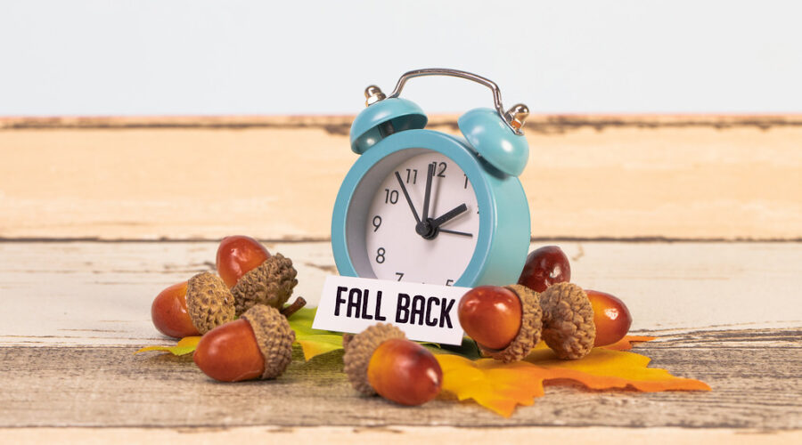 Clocks fall back on Sunday morning