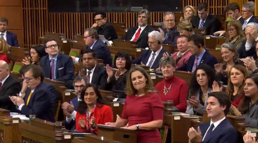 Freeland tables Fall Economic Statement