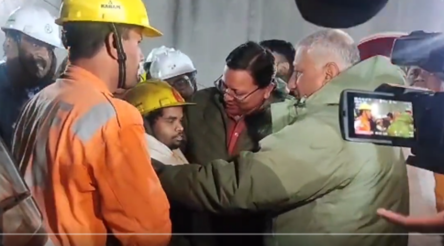 Workers rescued from collapsed tunnel in India after more than 2 weeks