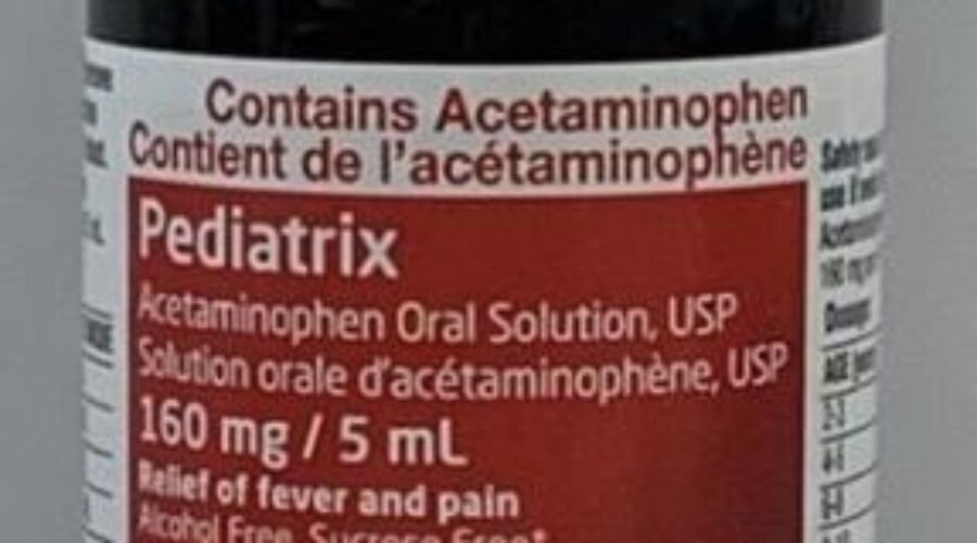 Children’s acetaminophen product recalled