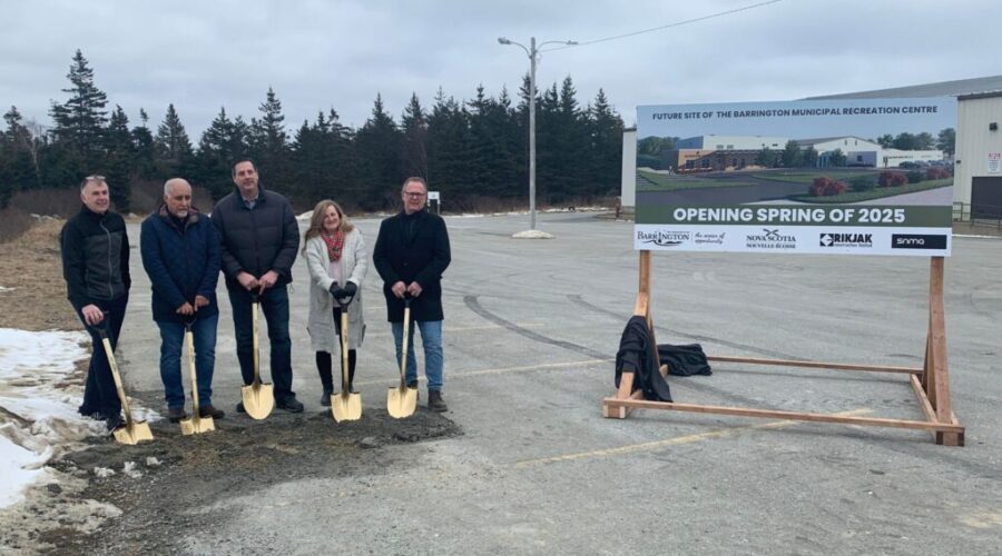 Barrington hosts sod-turning ceremony for new recreation centre