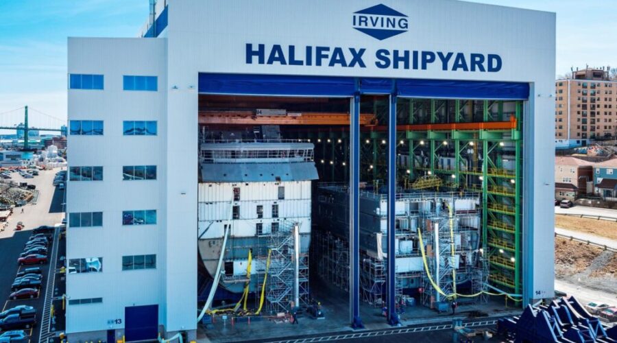 UPDATE: Man dies after being struck by equipment at Halifax’s Irving Shipbuilding