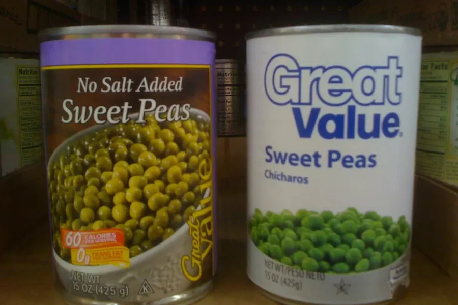 Peas Replaced By Horseradish On My List