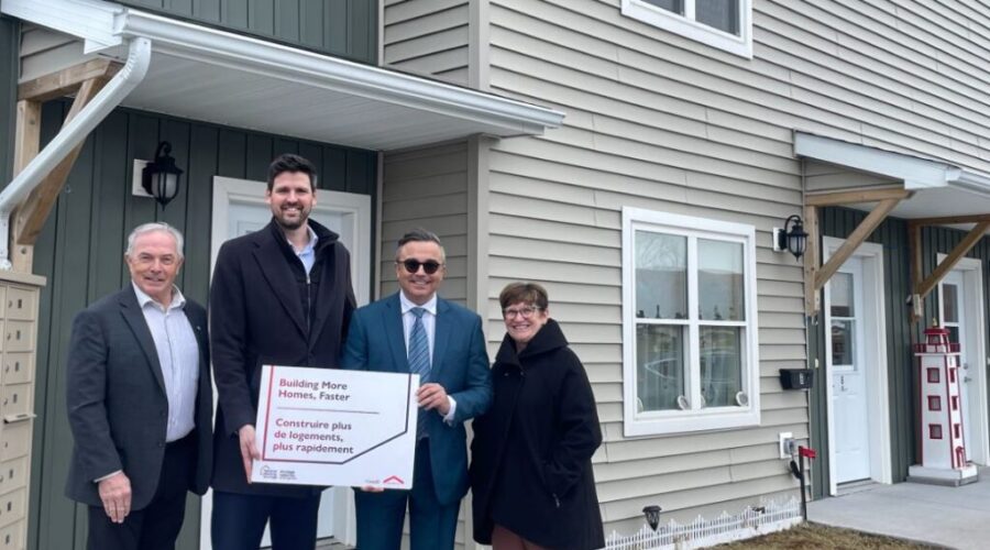 Federal government provides $3.1 million to speed up housing construction in Antigonish