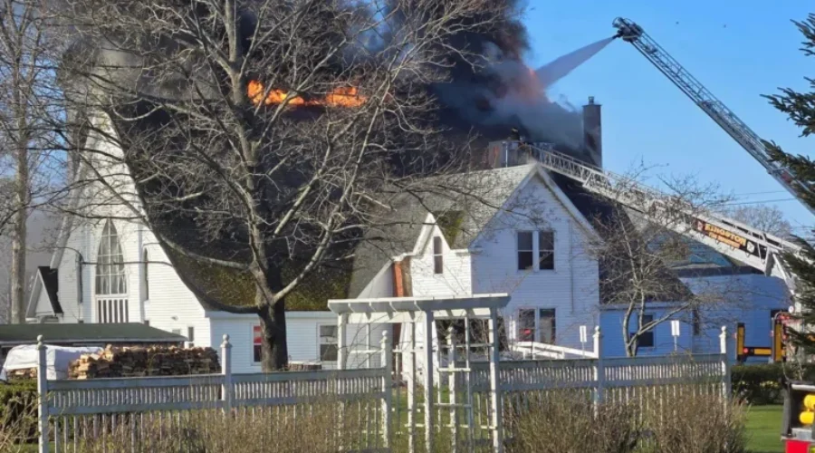 Bridgetown Baptist Church a “complete loss” after Friday morning fire