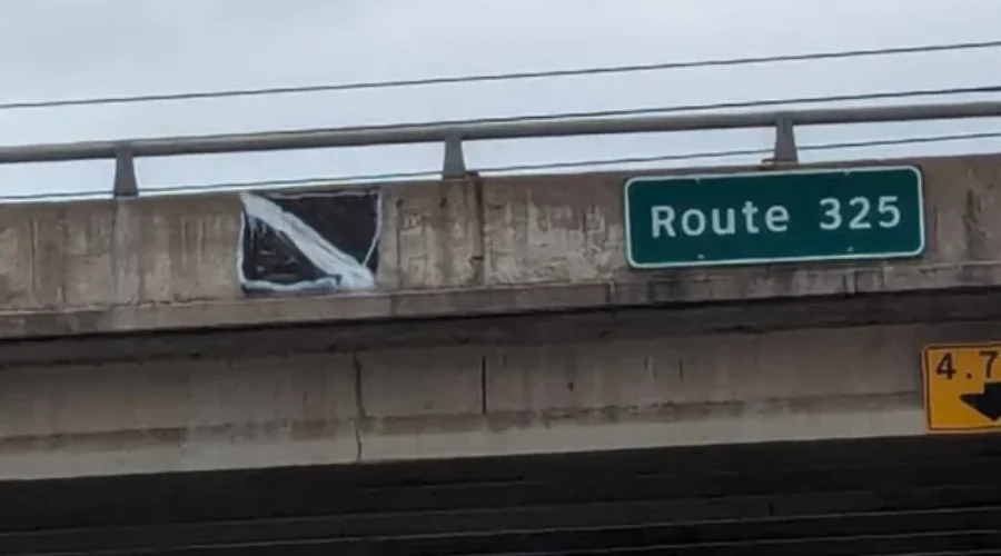 Public Works condemns hate symbols on Highway 103 overpasses