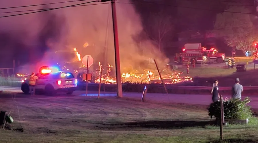 Fire destroys Bangor Sawmill Museum in Digby County