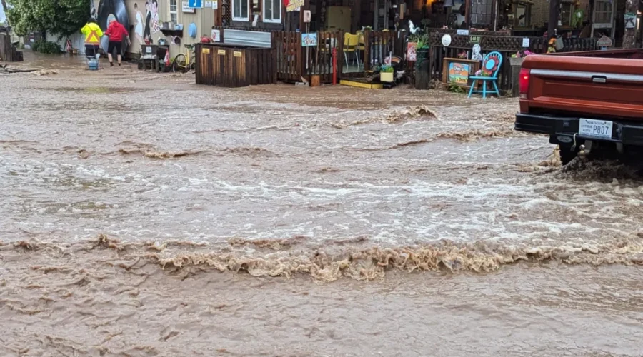 Financial aid for damage from flash floods