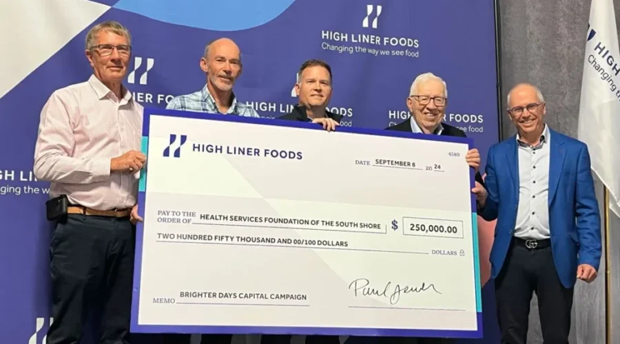 High Liner announced $250K donation to South Shore Regional Hospital