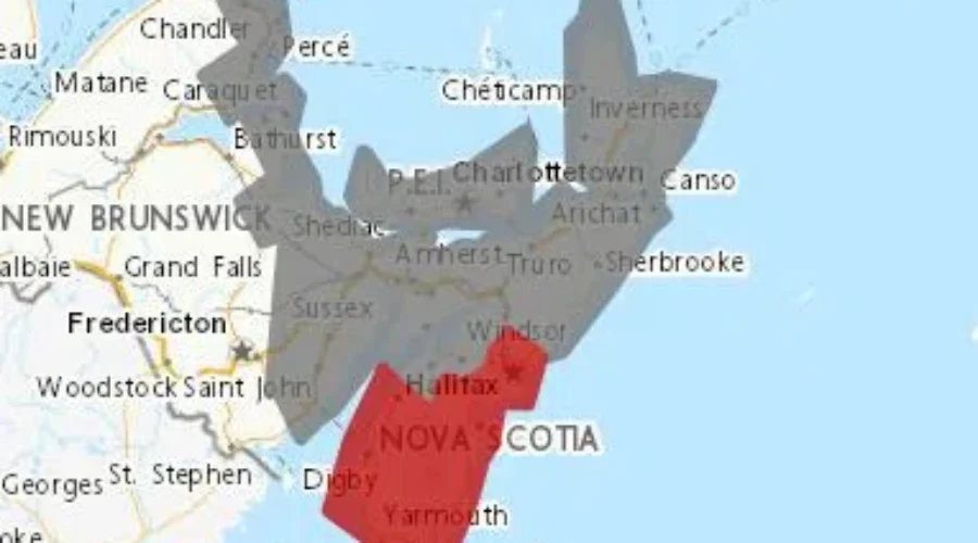 Rainfall warnings and weather statements issued for much of Maritimes