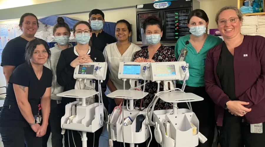 New vitals carts to enhance patient care at South Shore Regional Hospital