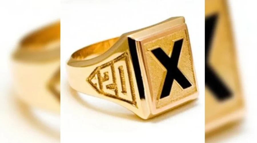 X-Ring reunited with owner after 7 years when found in thrift store