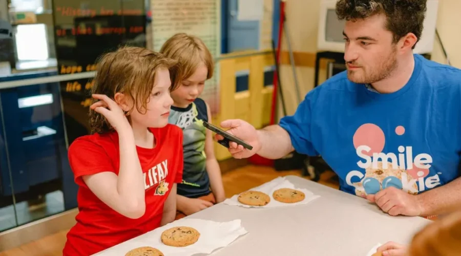 Smile Cookies Are Back At Tim’s! Buy One And Help Support BES Playground Fund!