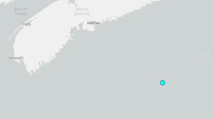 3.8 earthquake hits off N.S. coast