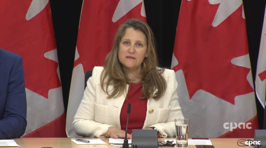 Chrystia Freeland stepping down from Carney’s cabinet, not reoffering