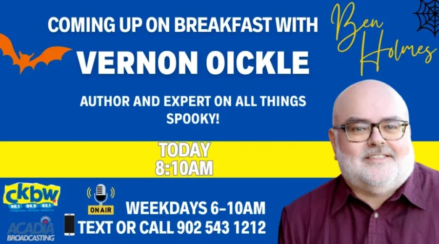 LISTEN-Vernon Oickle Reads A Ghost Story!