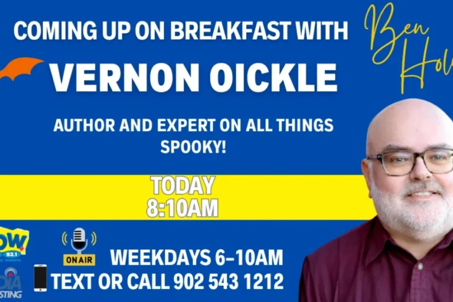 LISTEN-Vernon Oickle Reads A Ghost Story!