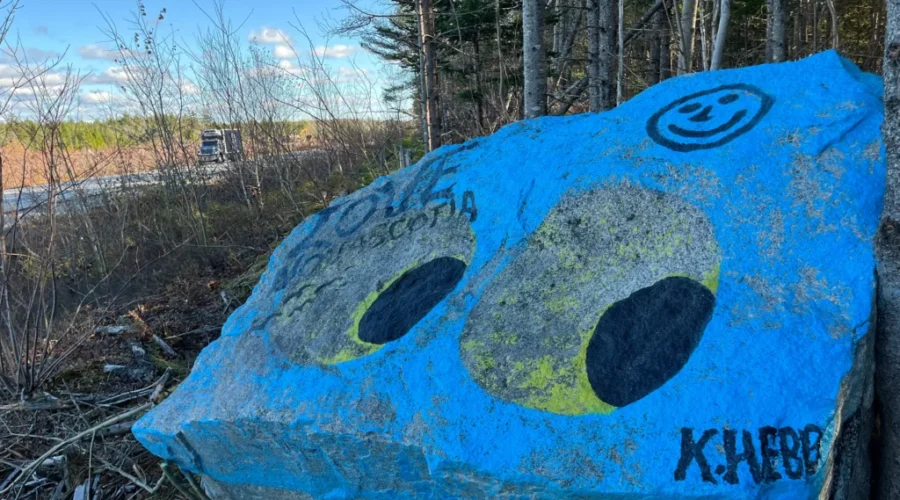 New set of “Eye Rocks” appears on Highway 103