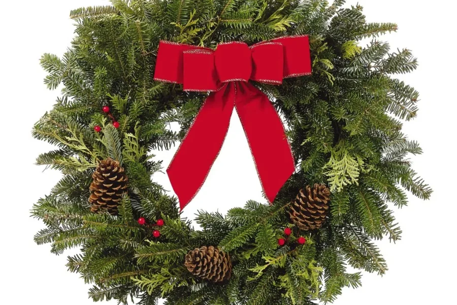 Here’s How To Make A Christmas Wreath!