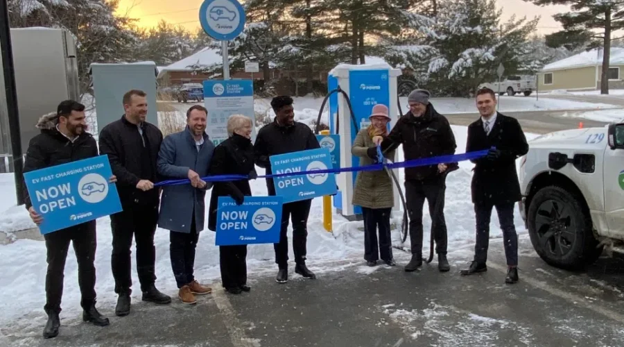 New EV fast chargers at LCLC open
