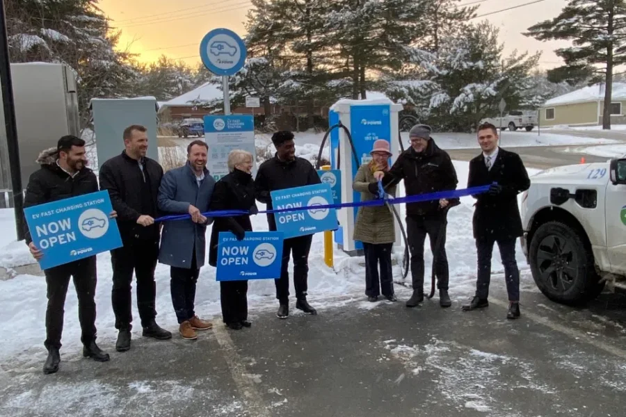 New EV fast chargers at LCLC open