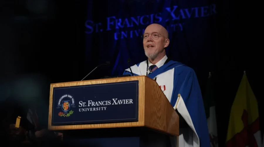 St. FX celebrates cartoonist Bruce MacKinnon with honorary degree