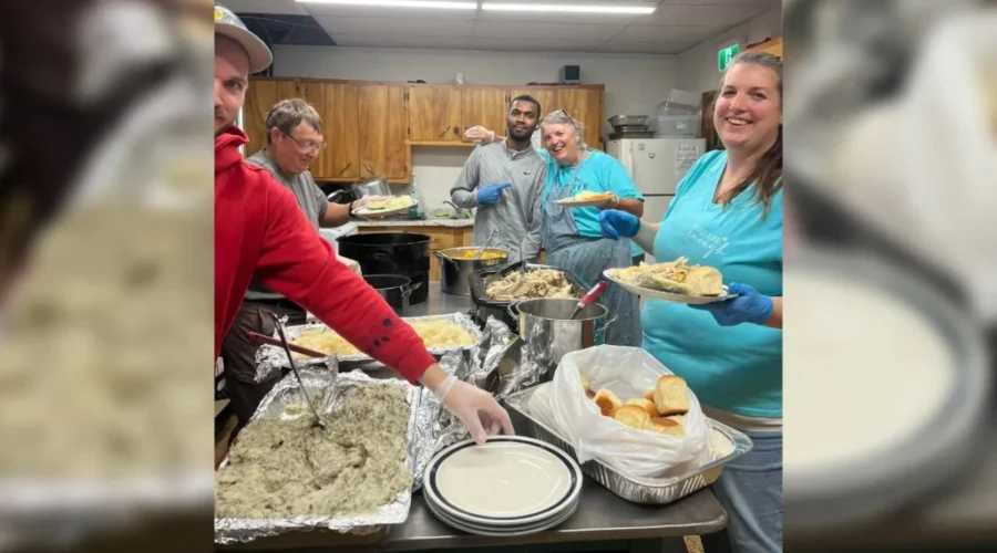 Souls Harbour Serves to serve over 1,200 Christmas dinners to people in need