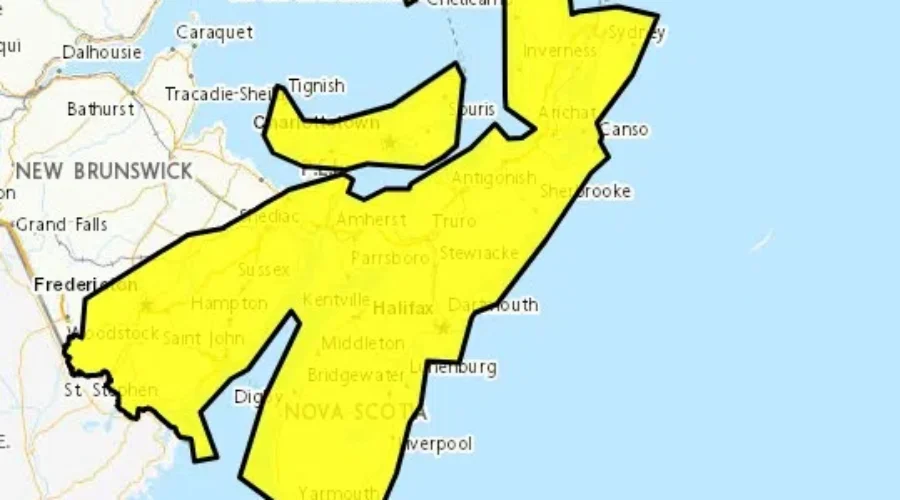 UPD: Storm to bring high winds, heavy rain to N.S.