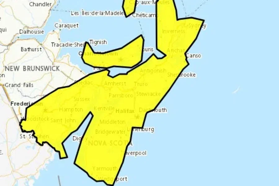UPD: Storm to bring high winds, heavy rain to N.S.