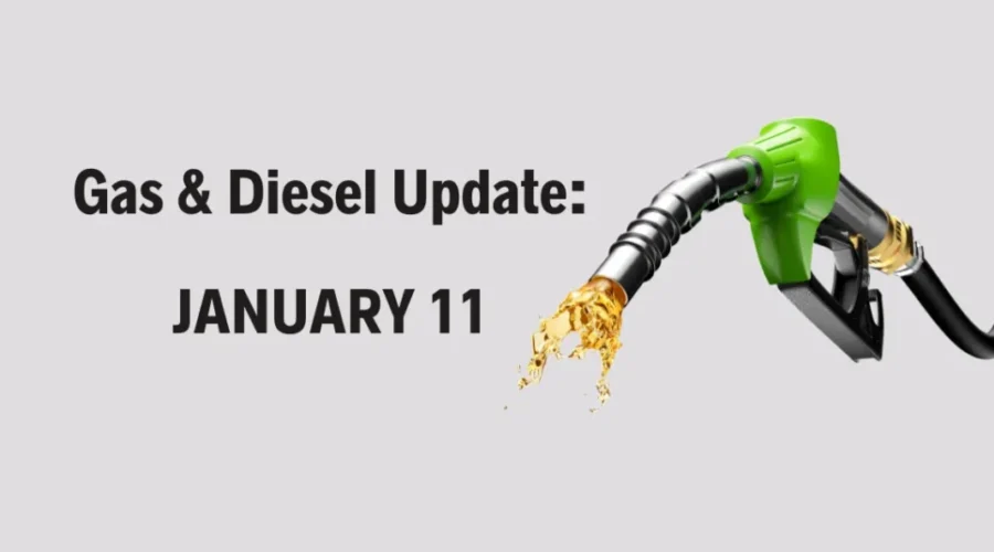 Gas Price Update- January 11th