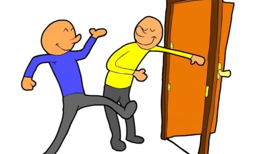 In This Age Of Social Distancing, Should You Hold The Door?