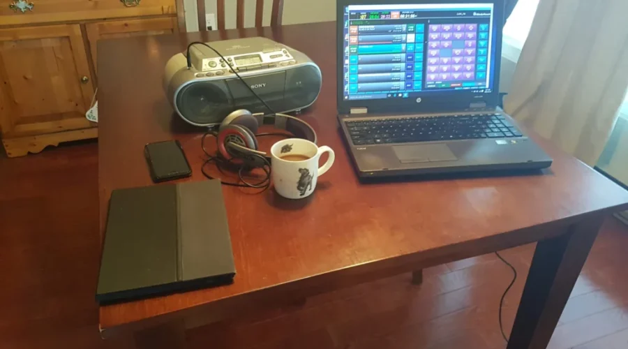 WATCH: What It Looks Like Broadcasting Live From Home!!!