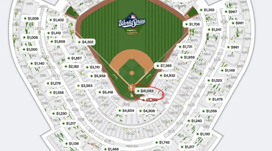 Game 4 of the World Series is Tonight. Watch it in style for $40,000+