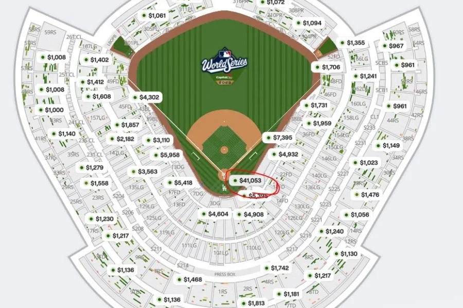 Game 4 of the World Series is Tonight. Watch it in style for $40,000+