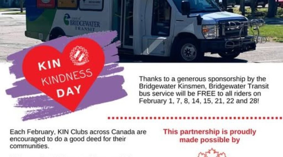 FREE Saturday and Sunday Bridgewater Transit in February!