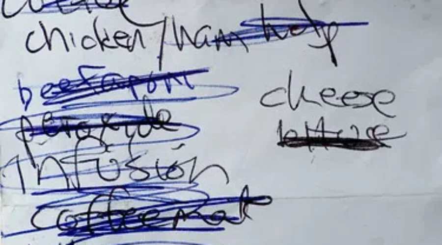 Shopping – Have A List AND Patience