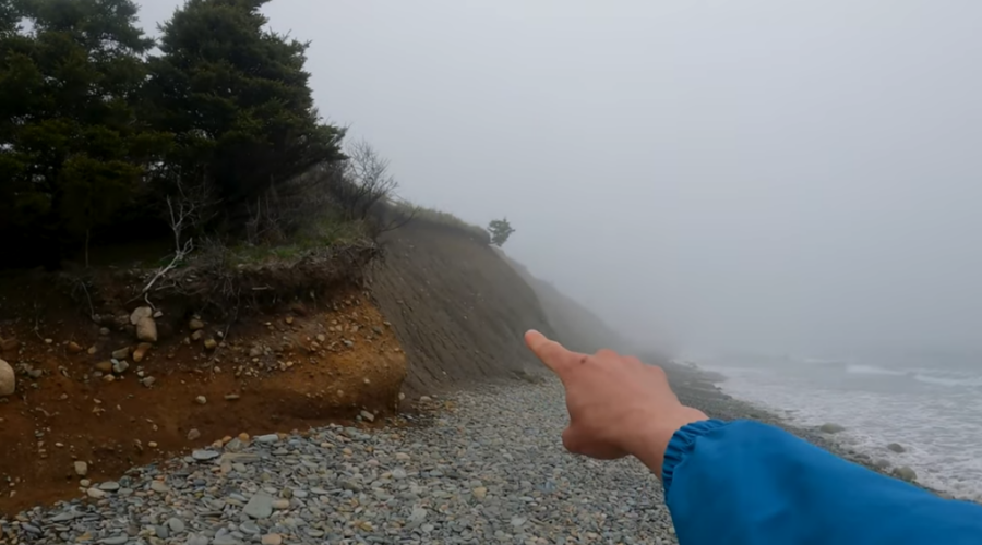 Gaff Point hiking trail