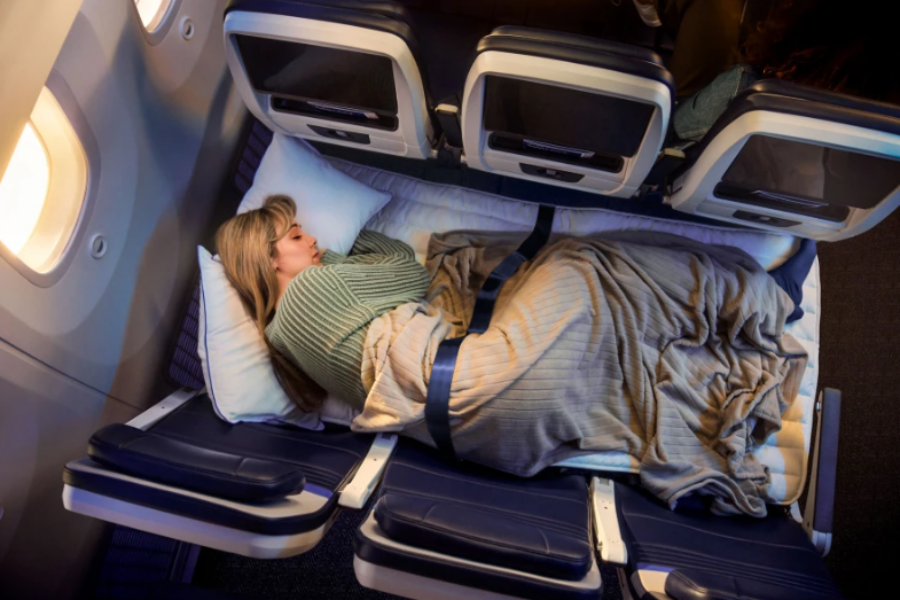 United Airlines is introducing a new “Relax Row”