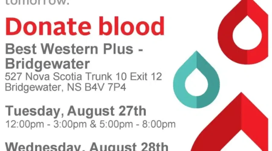 Give The Gift Of Life! Blood Donor Clinics Happening In Cookville (August 27,28,29, 2024)