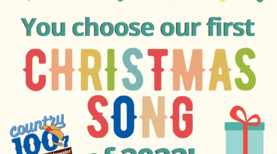 Choose the first Christmas song of 2022!