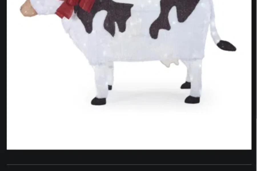 “Mooooo”ve Over Reindeer, There’s a New Lawn Ornament In Town!!!!