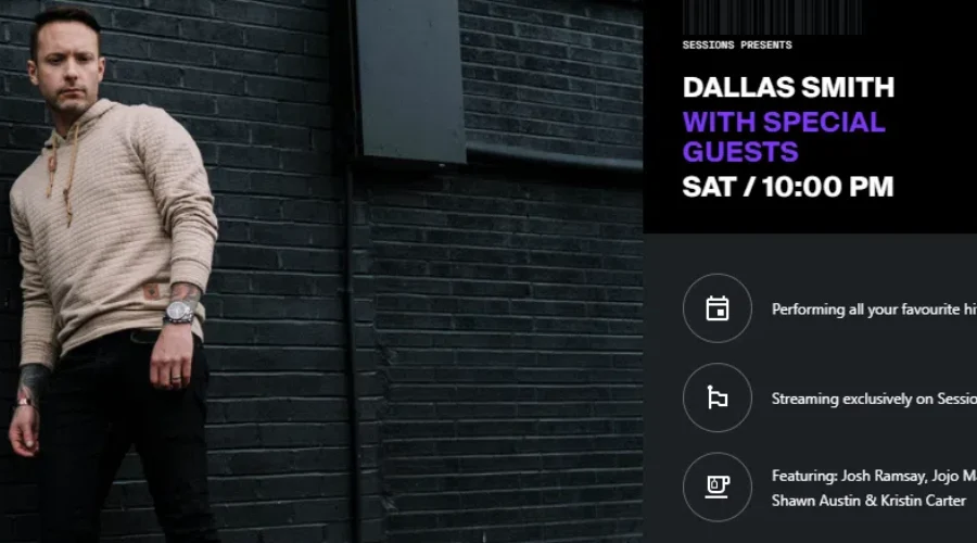 Tomorrow Is Dallas Smith, Josh Ramsay, Jojo Mason, Shawn Austin and Kristin Carter’s Big Live Stream Concert!! Here Is All The Details!!